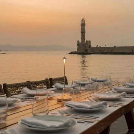 Pallazzo Dei Miracoli - Luxe 3br Sea & Old Port Terrace View Apartmán Chania (Crete)