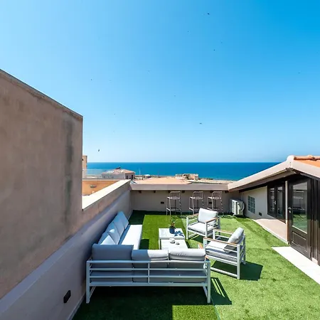 شقة Pallazzo Dei Miracoli - Luxe 3br Sea & Old Port Terrace View